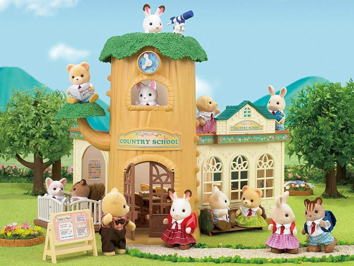 sylvanian-families-school-5105-eichenhain-schule-puppenhaus-spielset image 5