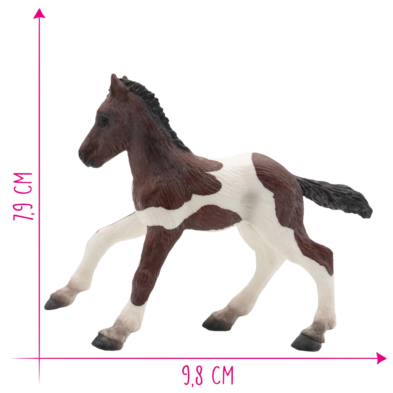 bullyland-paddock-62678-quarter-horse-fohlen-spielfigur-9-8-cm image 2