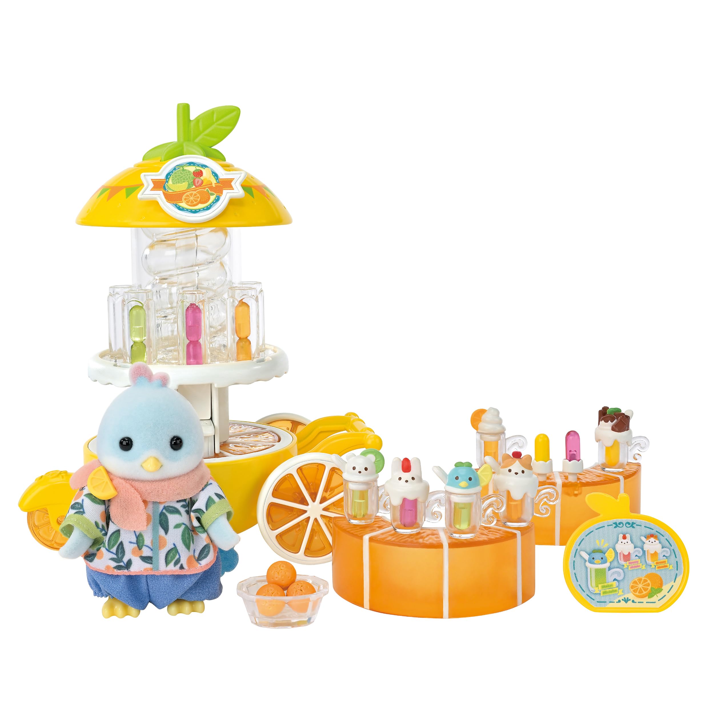 sylvanian-families-town-5861-zitronenvogel-saftbar-spielset image 1