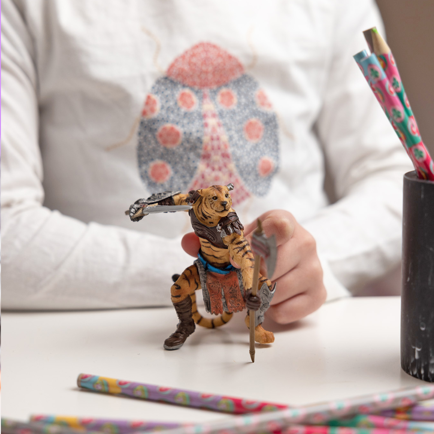 papo-fantasy-tigermutant-figur-krieger-beweglich image 2