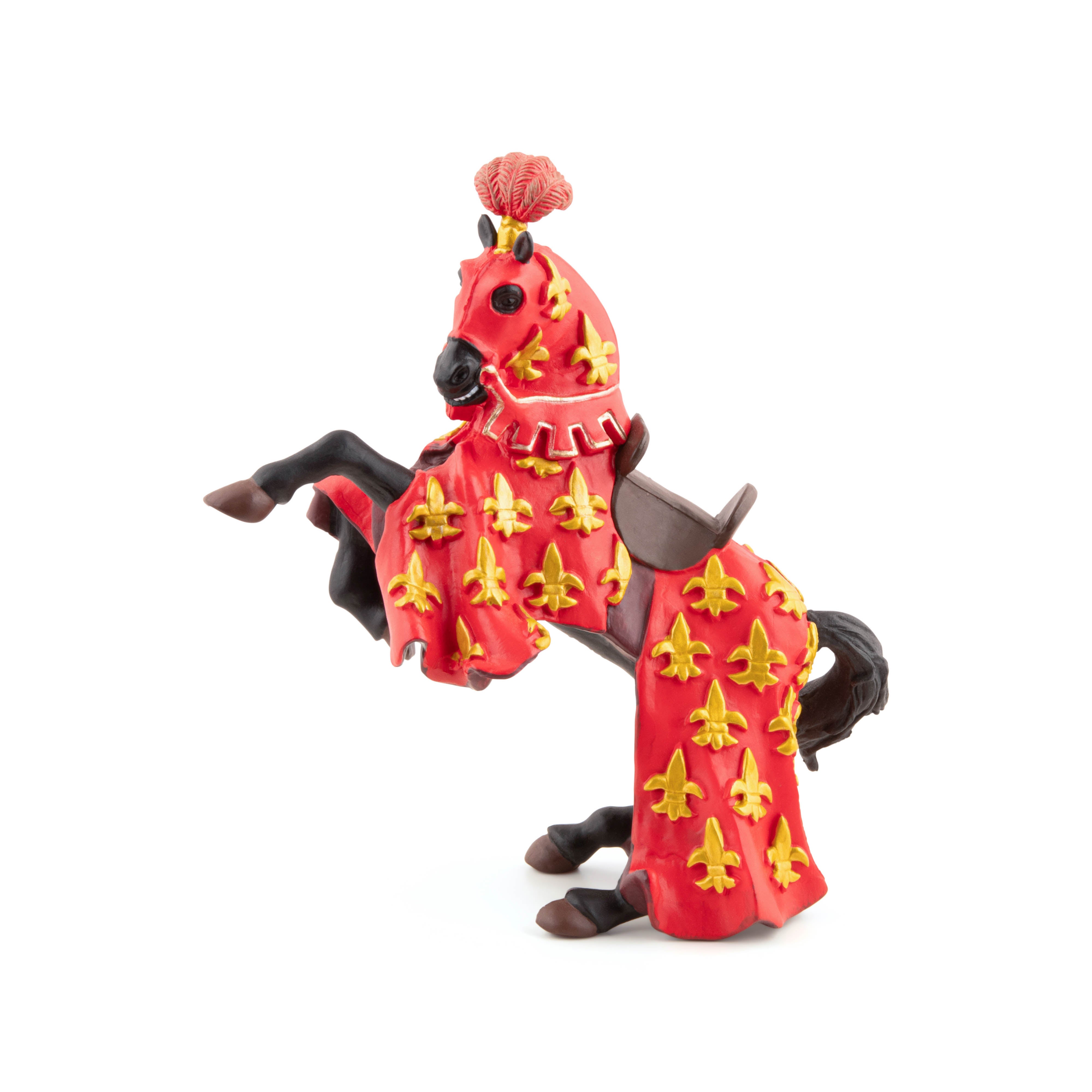 papo-medieval-prinz-philip-figur-rotes-pferd-ritter image 1