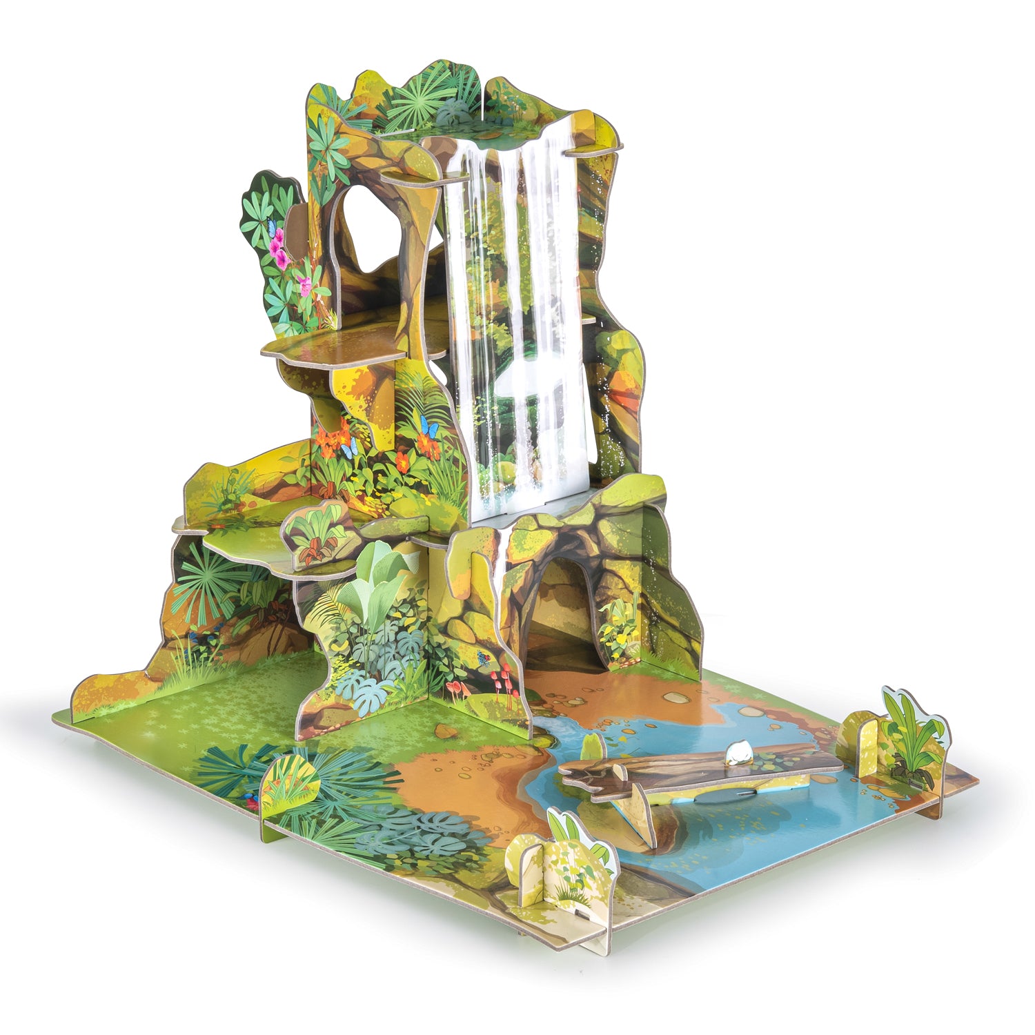 papo-wildlife-dschungel-spielset-isiplay-xxl-kulisse image 2
