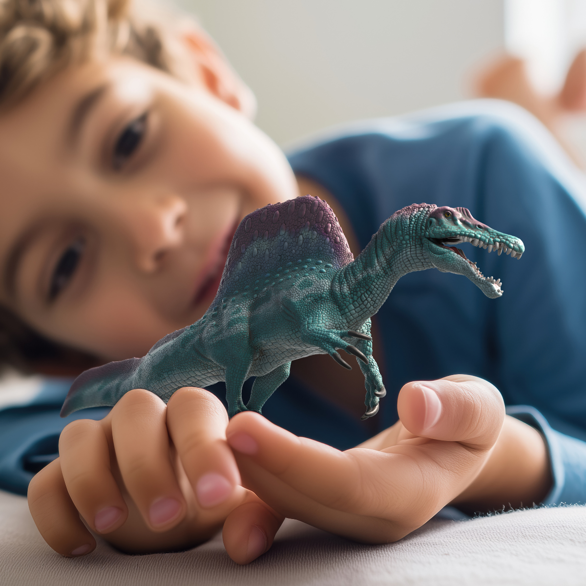 schleich-dinosaurs-spinosaurus-15049-dinosaurier-beweglicher-kiefer image 2