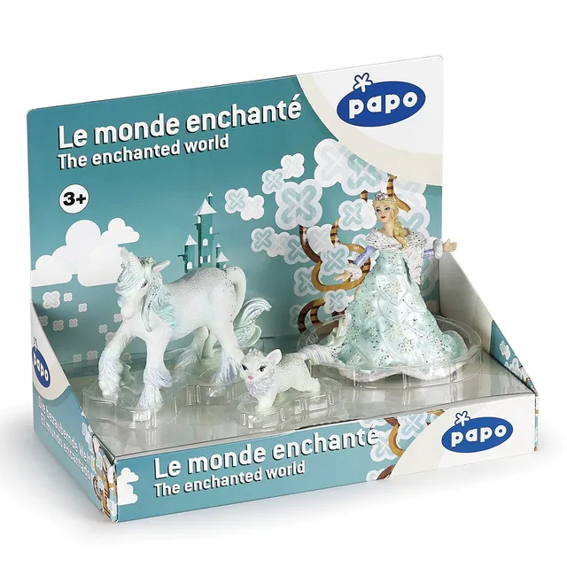 papo-enchanted-world-eisk-nigin-boxset-einhorn image 1