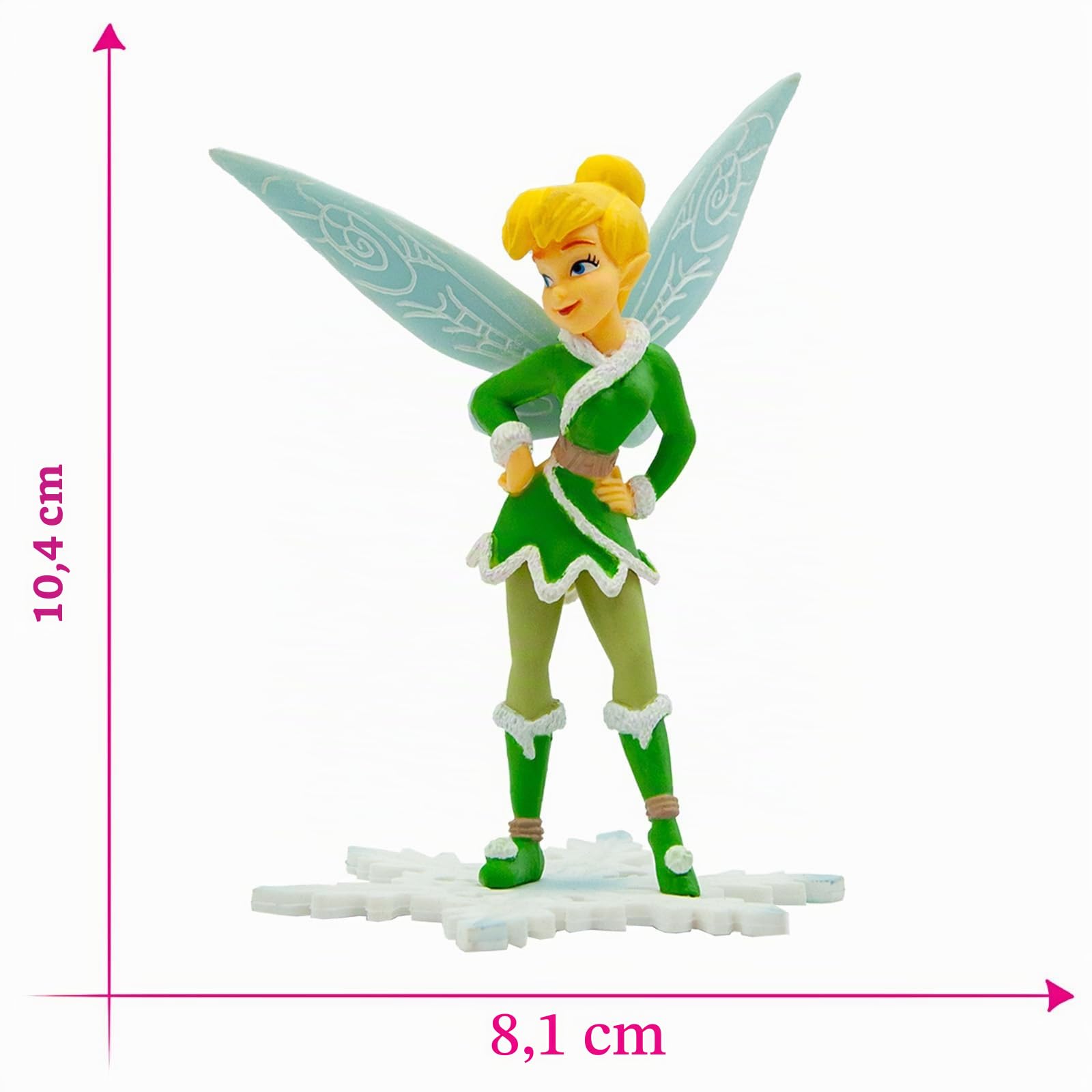 bullyland-disney-classic-12840-tinkerbell-winterfee-figur-10-4-cm image 2