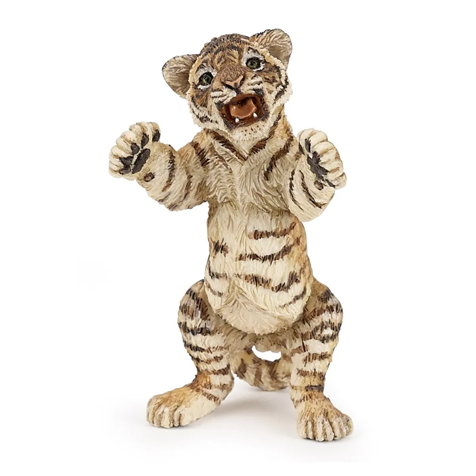 papo-wildlife-tigerbaby-tierfigur-stehend image 1