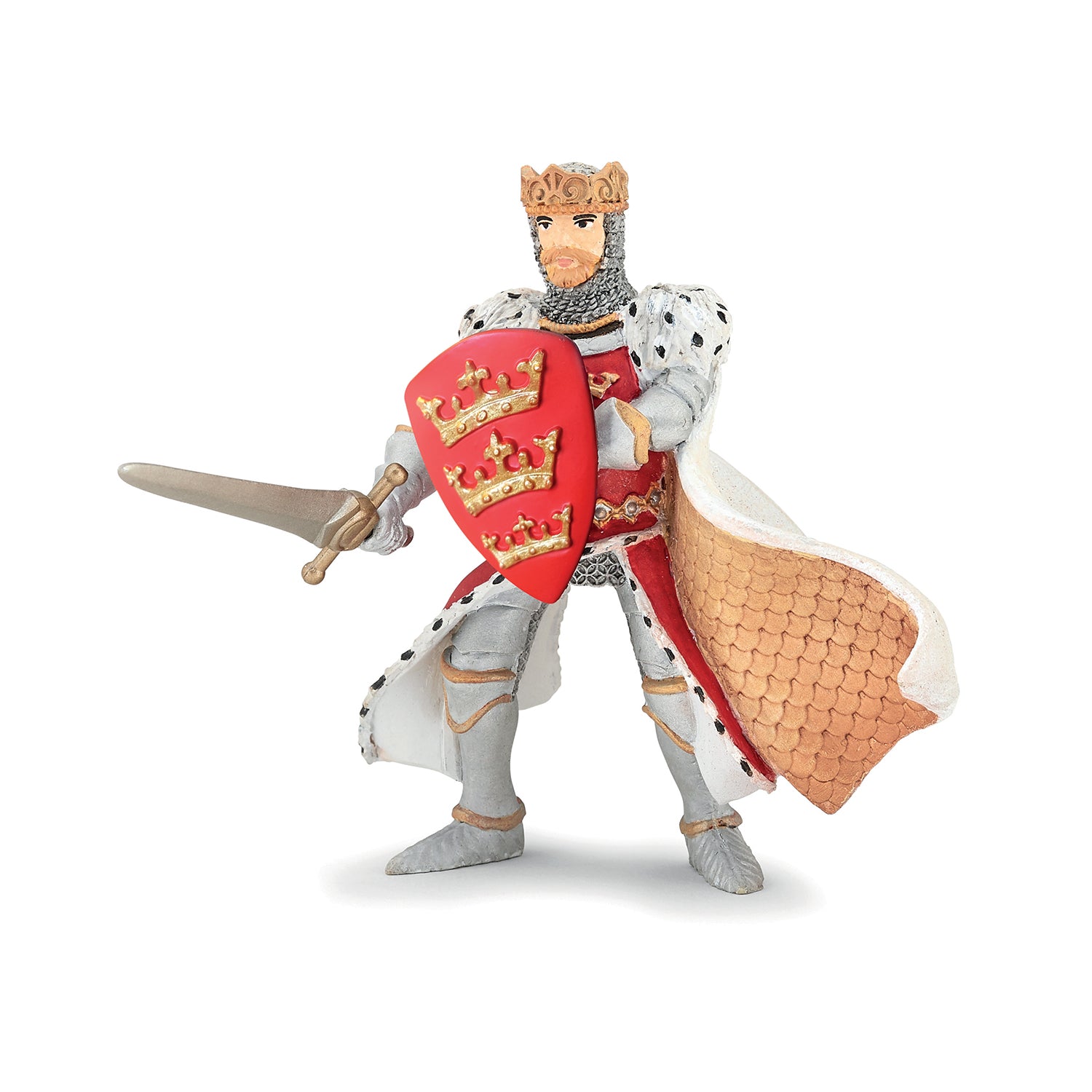 papo-medieval-k-nig-arthur-figur-rot-ritterfigur image 1