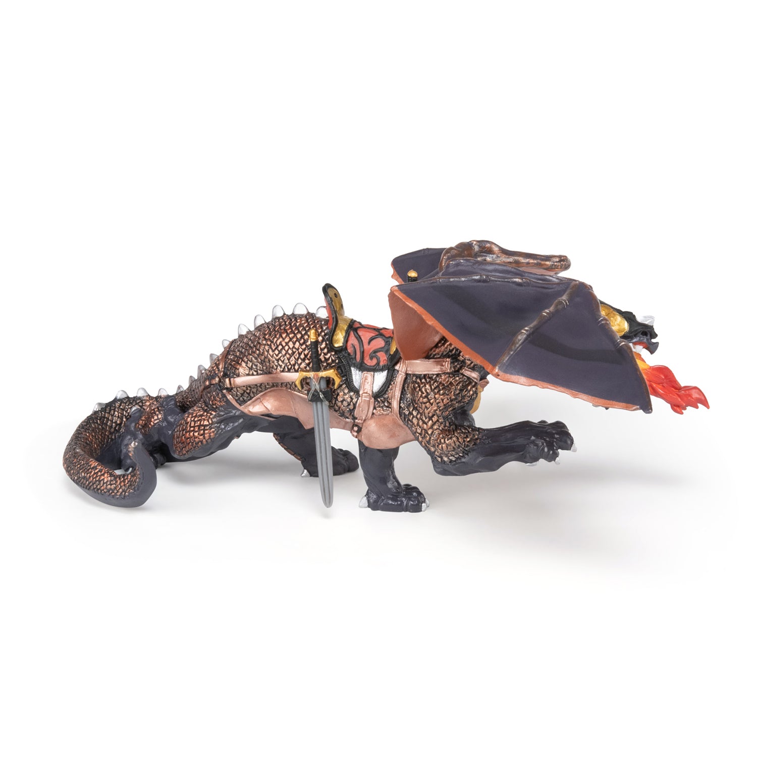 papo-fantasy-dunkler-drache-figur-fabeltier-schwarz image 4
