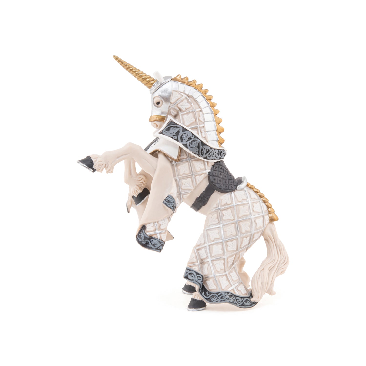 papo-medieval-waffenmeister-pferdefigur-einhornwappen-ritter image 4