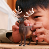 schleich-wild-life-wapiti-hirsch-spielfigur-geweih image 2