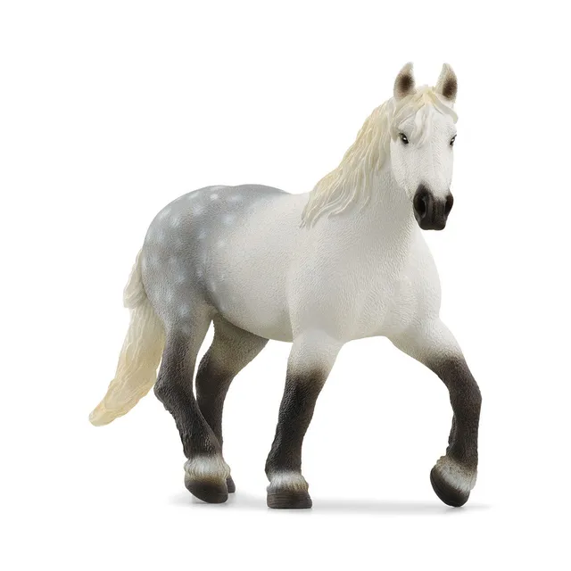 schleich-horse-club-percheron-stute-pferdefigur-kaltblut image 1