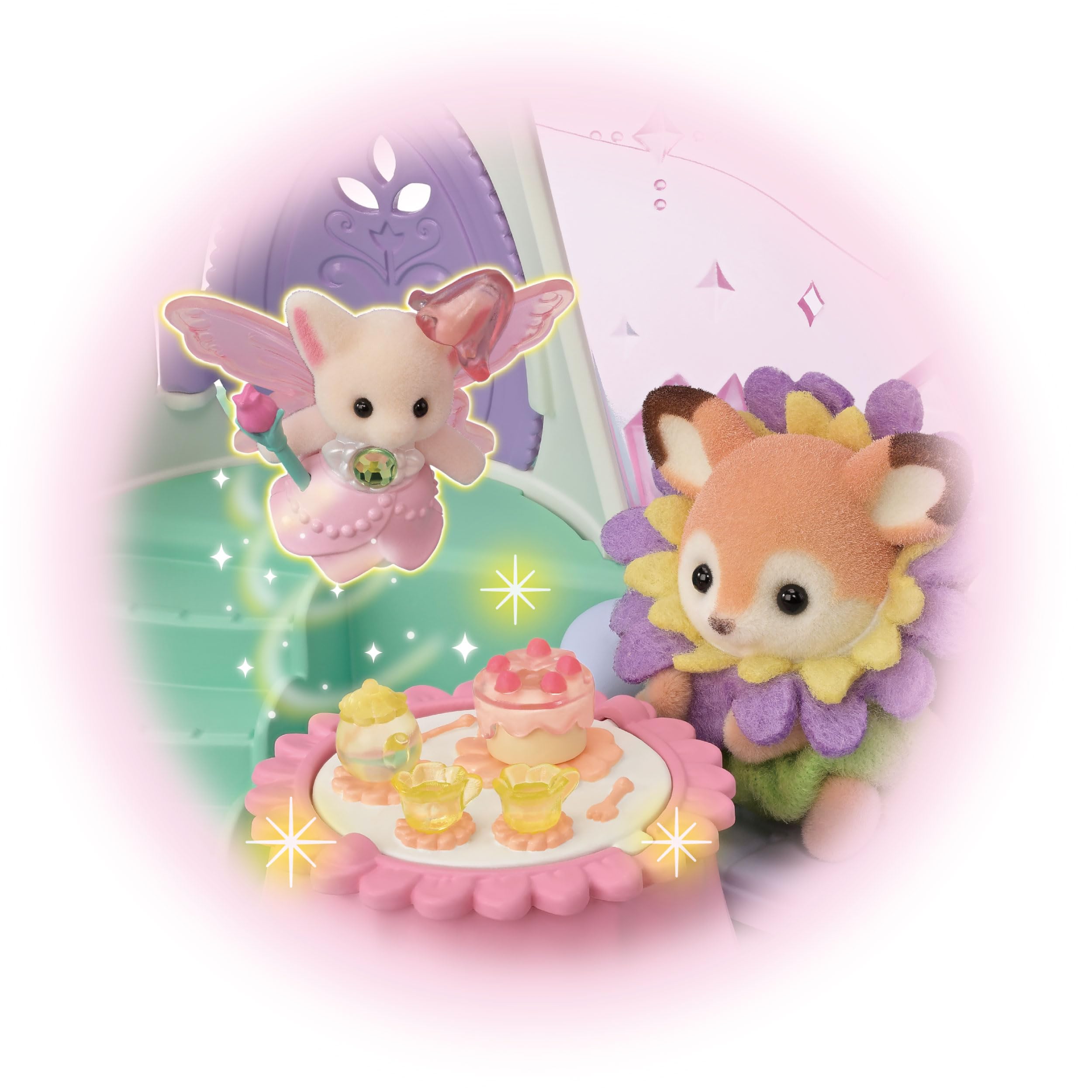 sylvanian-families-5858-magischer-m-rchenturm-spielset-reh image 5