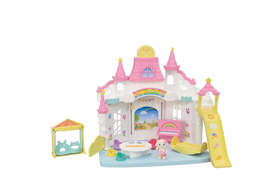 sylvanian-families-5743-sonnenschloss-puppen-spielset-kindergarten image 1