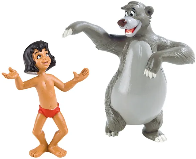 bullyland-disney-classic-dschungelbuch-mogli-balu-figur-set image 1