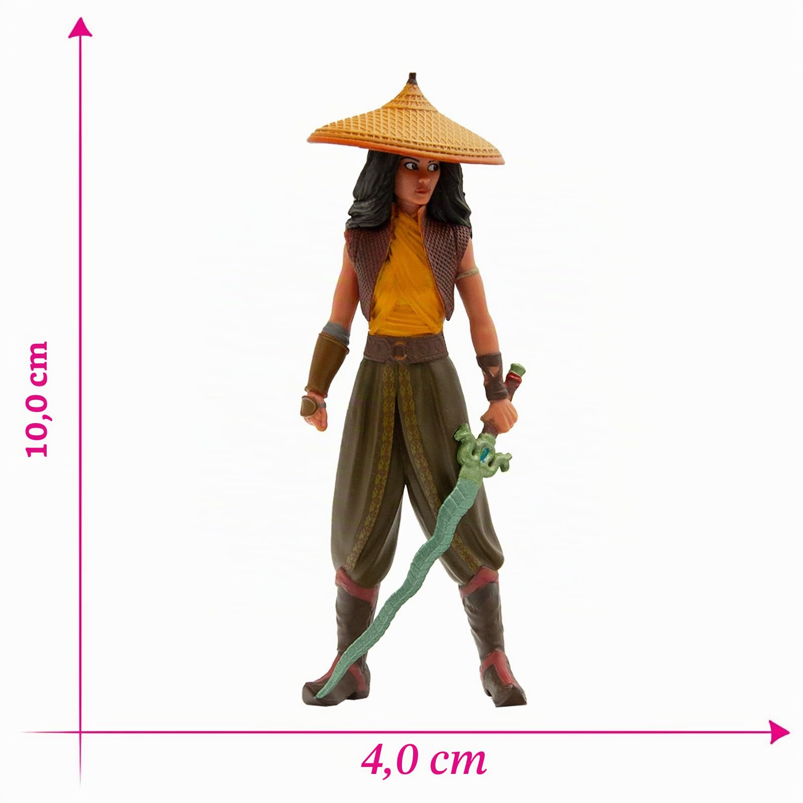 bullyland-11500-disney-raya-spielfigur-kriegerin-10-cm image 2