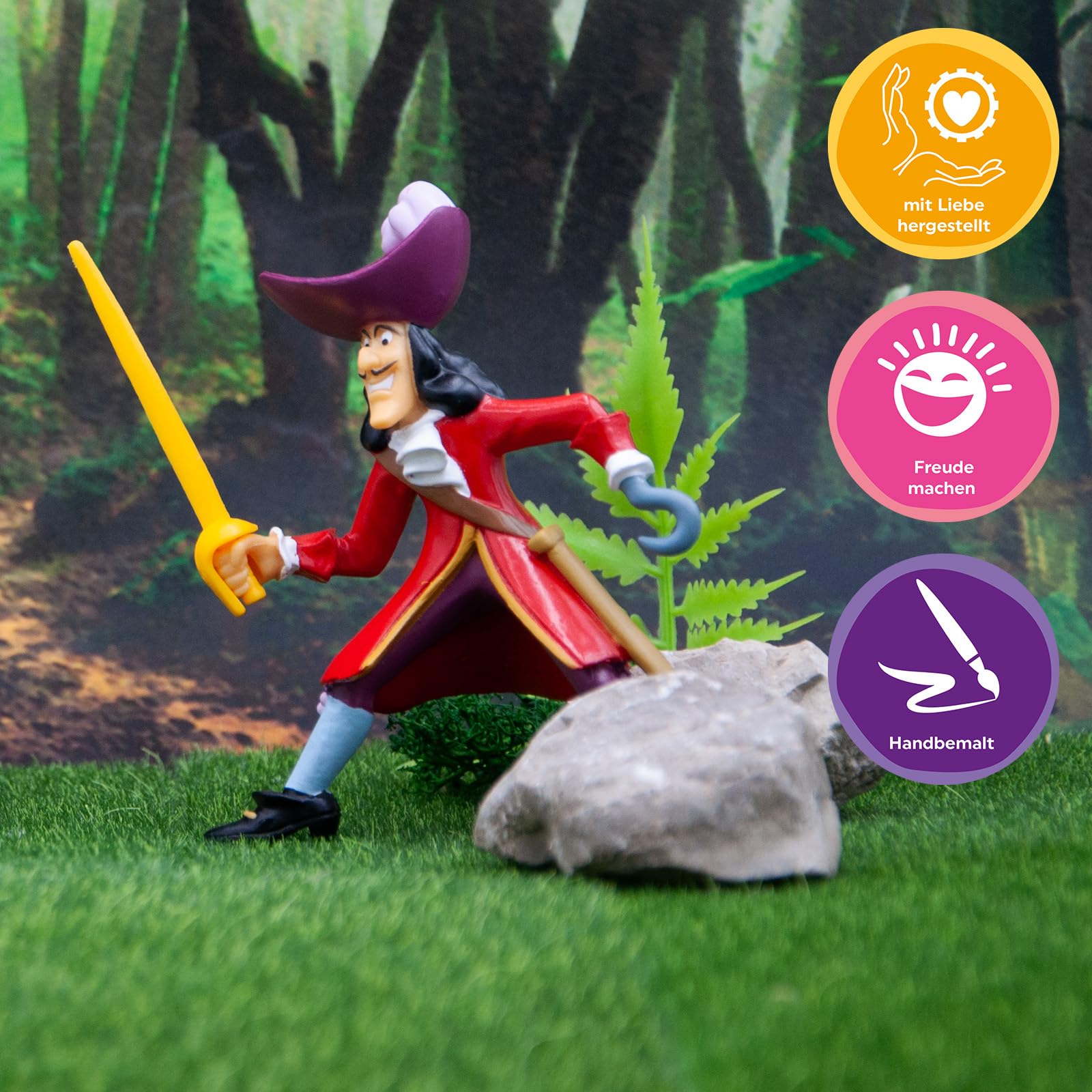bullyland-disney-kapit-n-hook-spielfigur-peter-pan-9-4-cm-pirat image 5