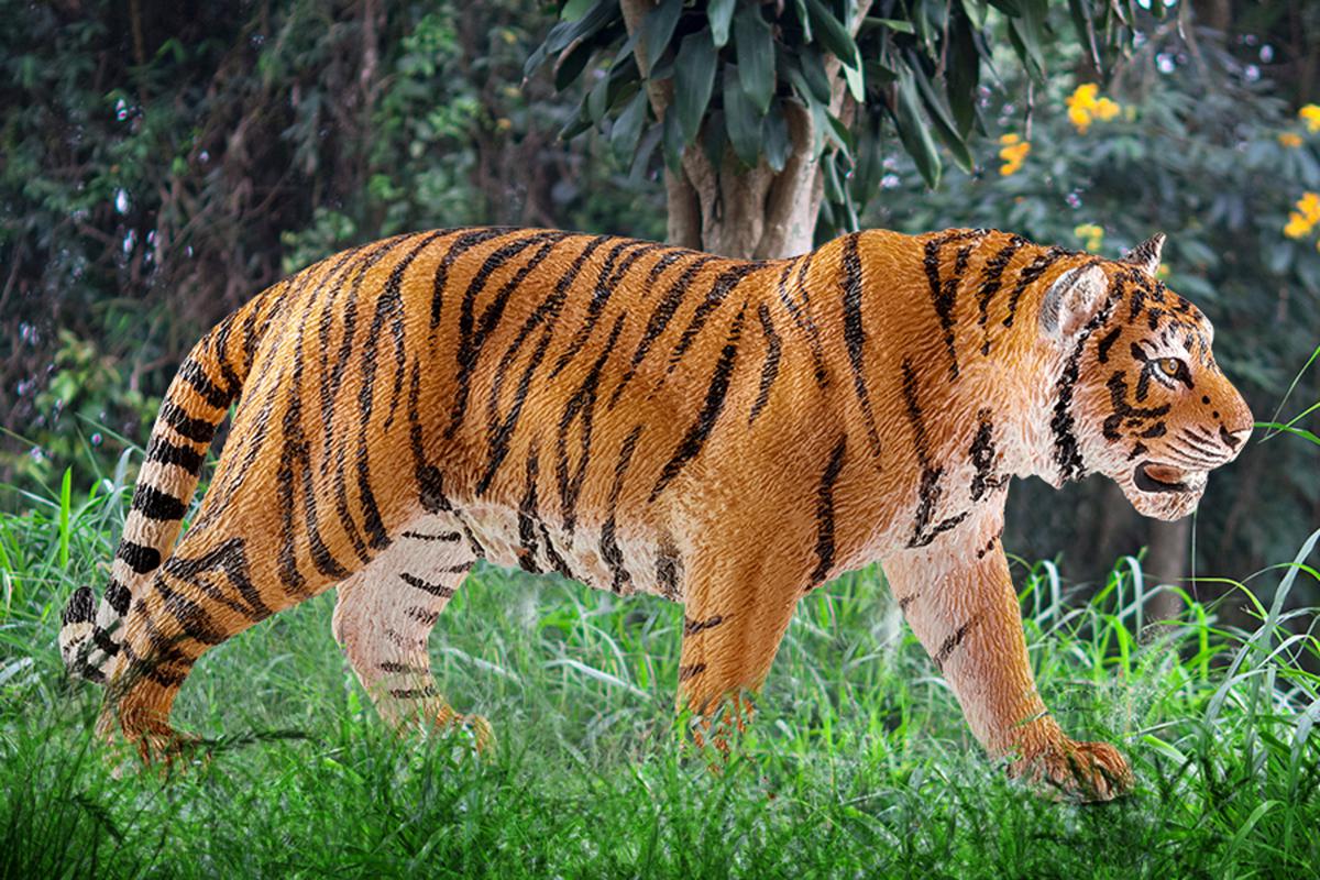 schleich-wild-life-tiger-14729-raubkatze-spielfigur image 2