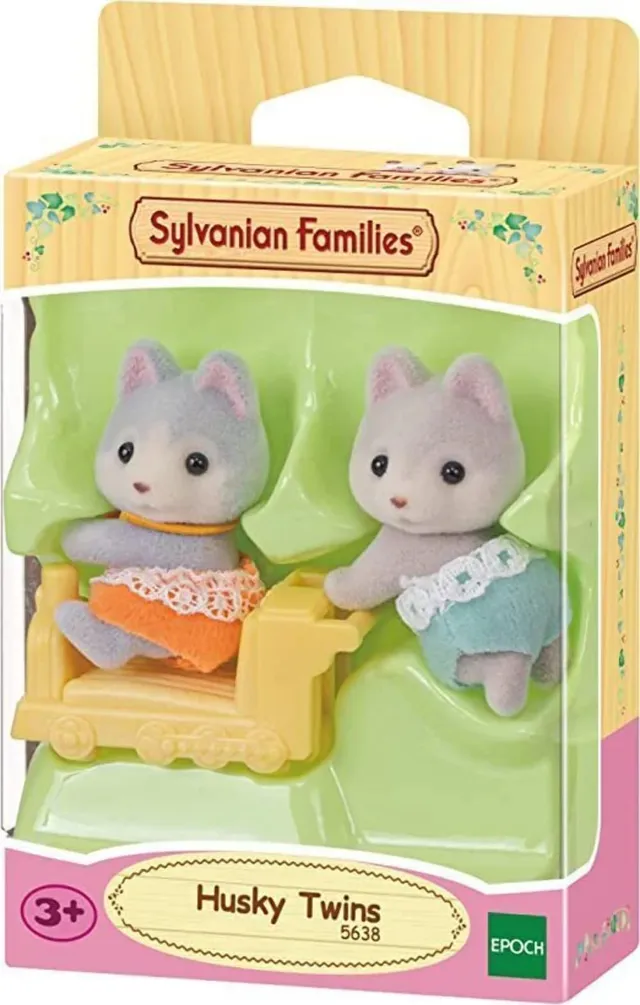 sylvanian-families-5638-husky-zwillinge-baby-figuren-lok image 1