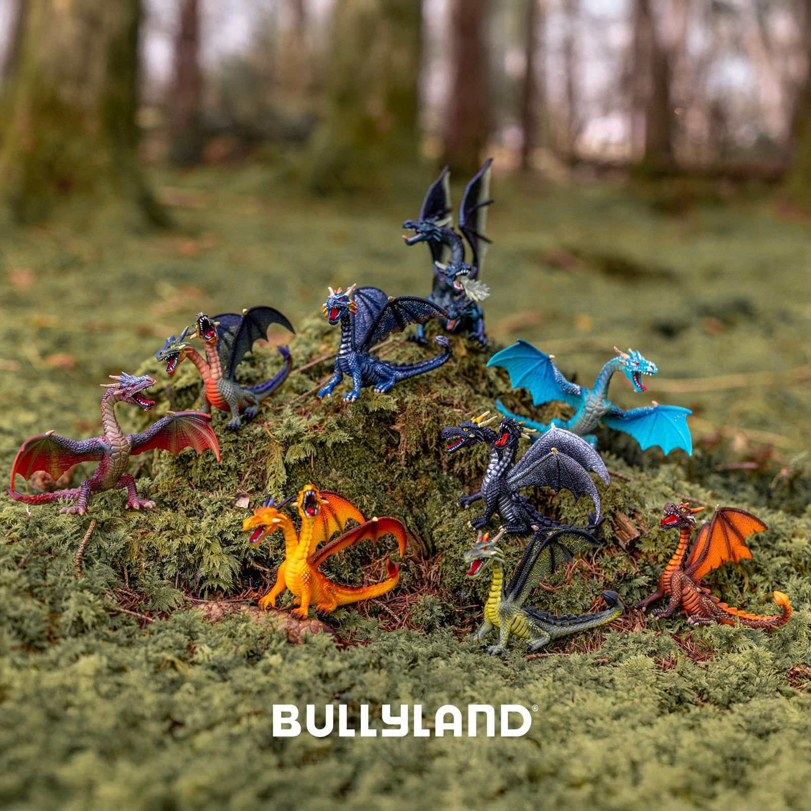 bullyland-75593-gr-ner-drache-spielfigur-pvc-frei-8-7-cm image 6