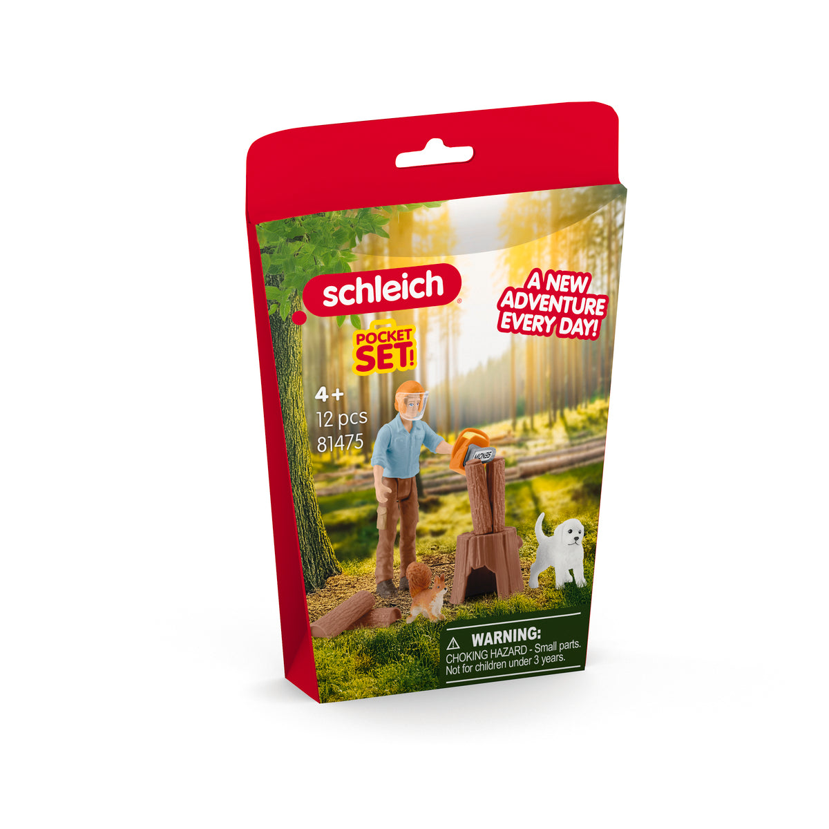 schleich-wild-life-f-rster-spielfigur-81475-mit-hund-s-ge image 3