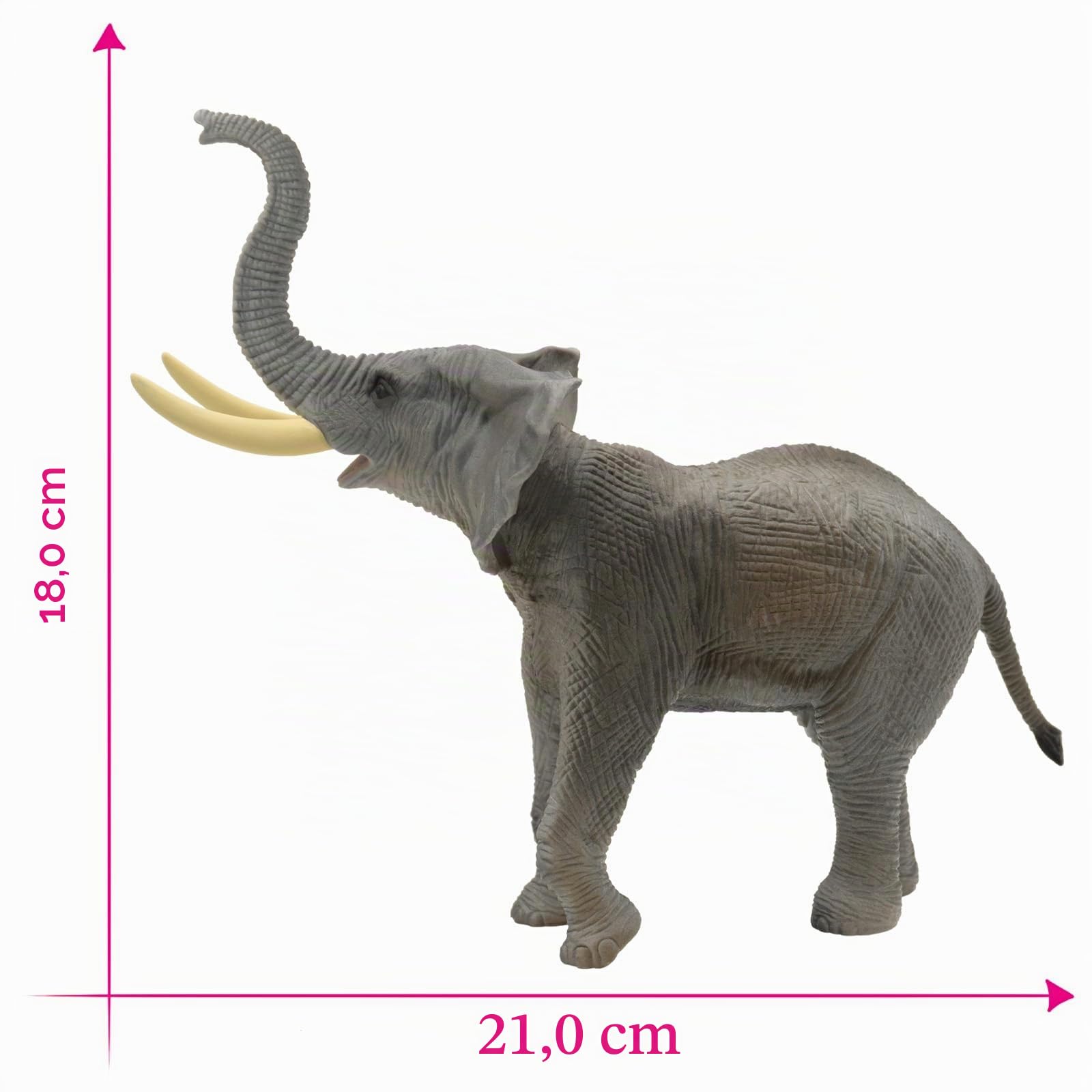 bullyland-safari-afrikanischer-elefant-tierfigur-21-cm image 2