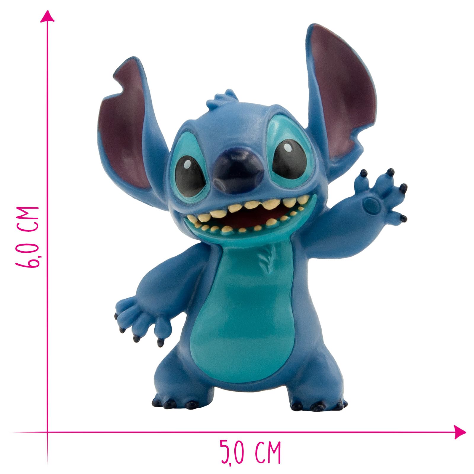 bullyland-disney-classic-stitch-12587-spielfigur-6-cm-blau image 2