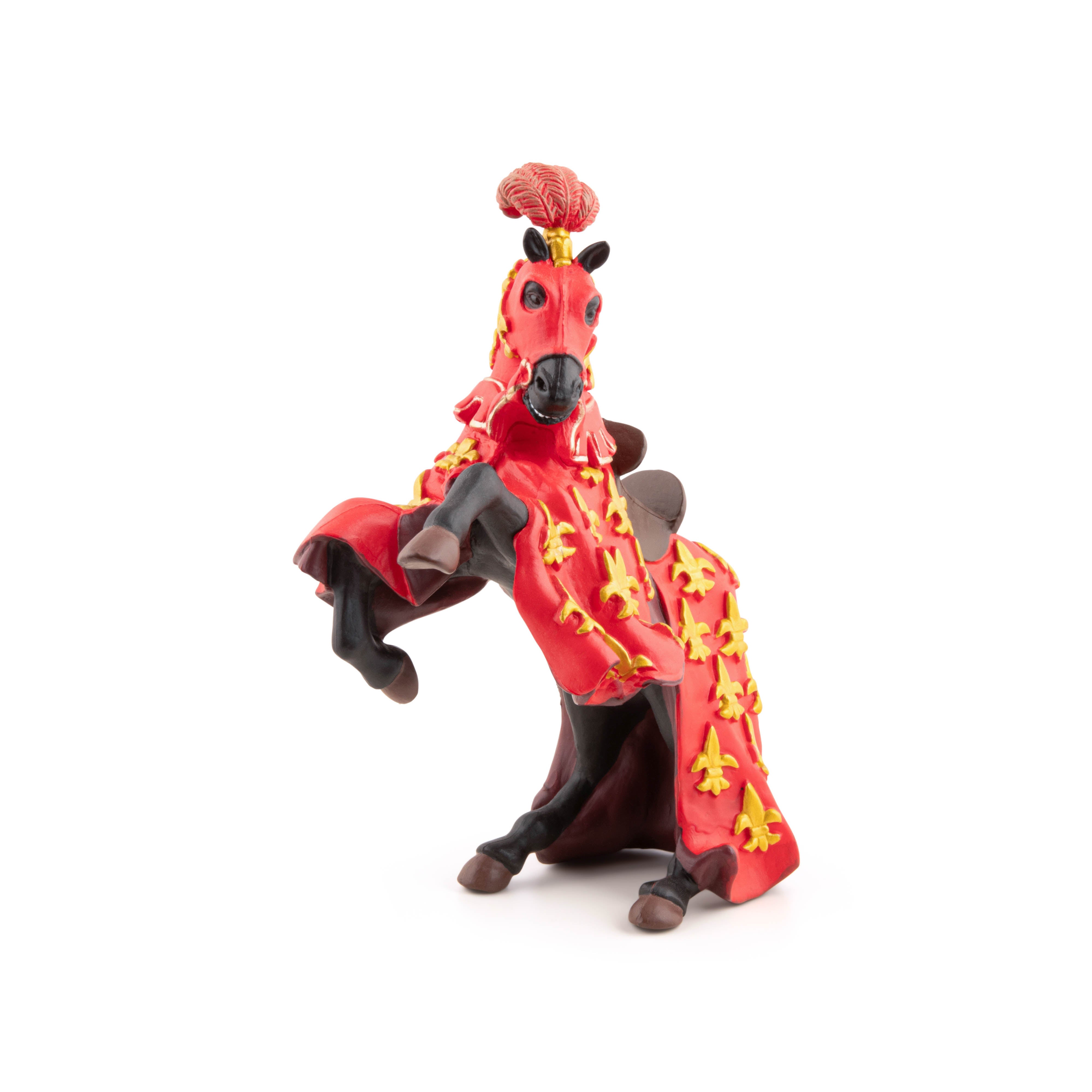papo-medieval-prinz-philip-figur-rotes-pferd-ritter image 2