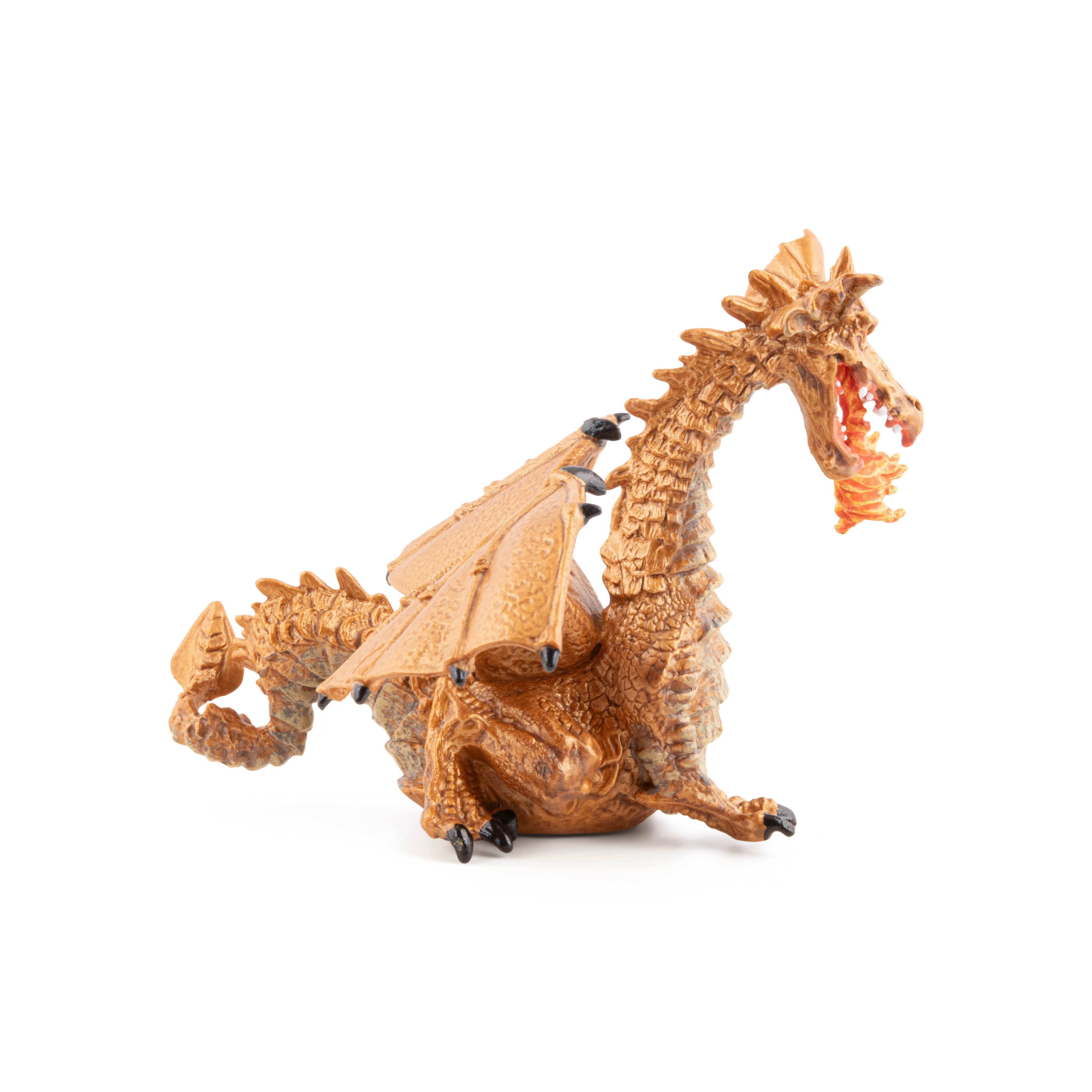 papo-enchanted-world-goldener-drache-spielfigur-mit-flamme image 3