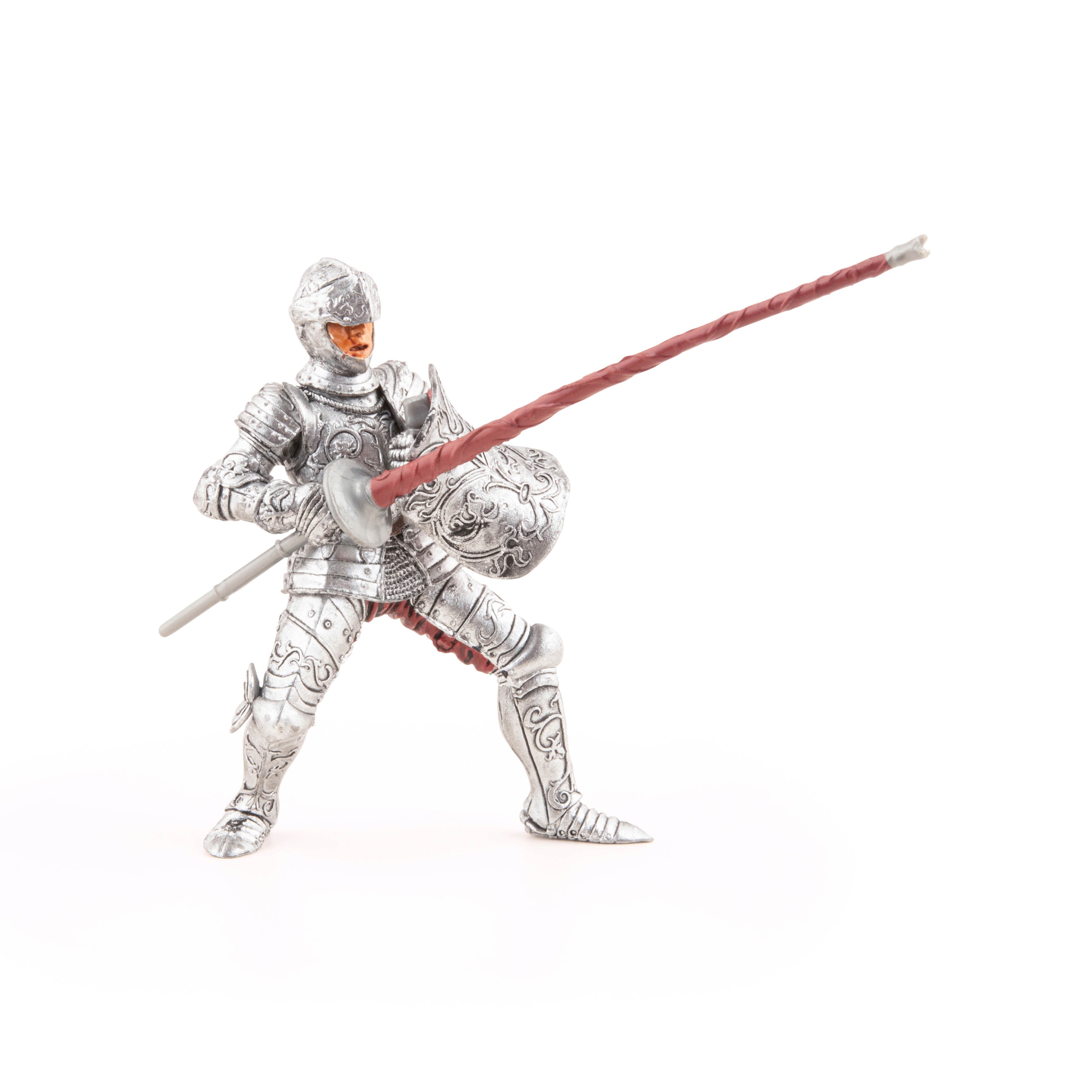papo-medieval-ritter-in-r-stung-figur-silber image 2