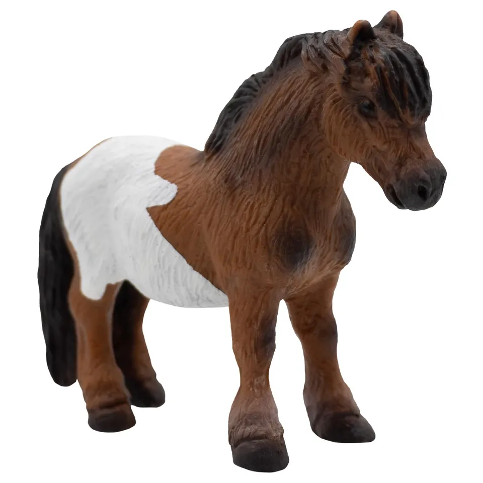 bullyland-paddock-62566-shetlandpony-stute-pferdefigur-9-cm image 1