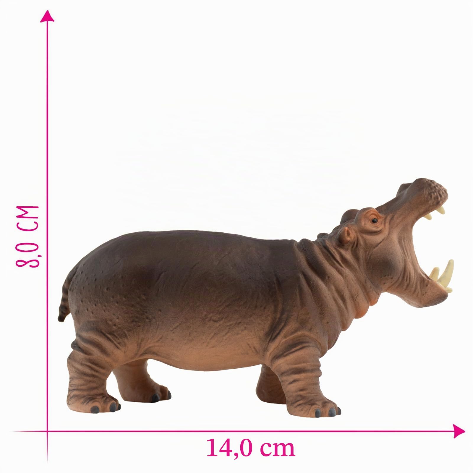 bullyland-safari-nilpferd-63691-tierfigur-14-cm-pvc-frei image 2