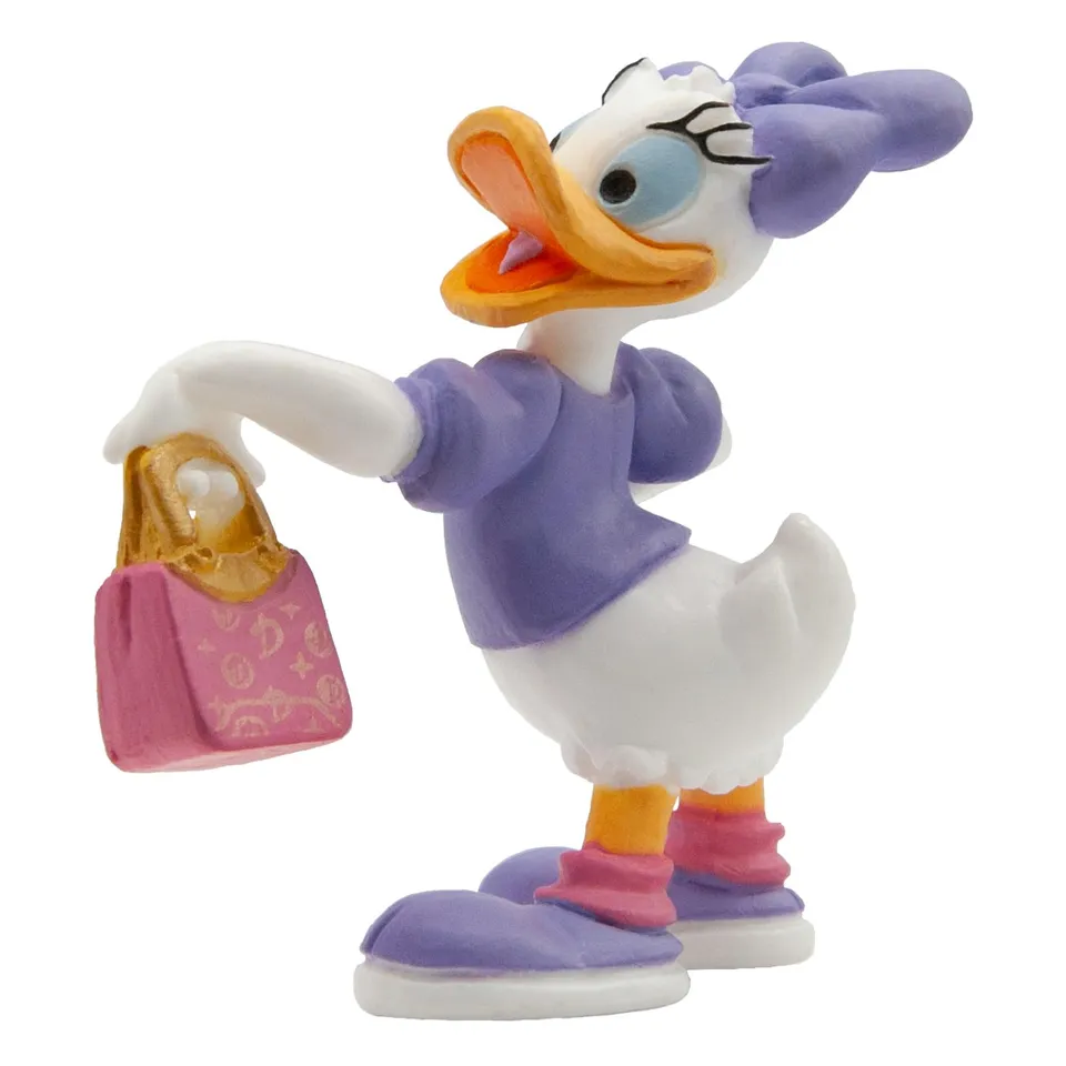 bullyland-disney-15343-daisy-duck-mit-tasche-figur-6-5-cm image 1