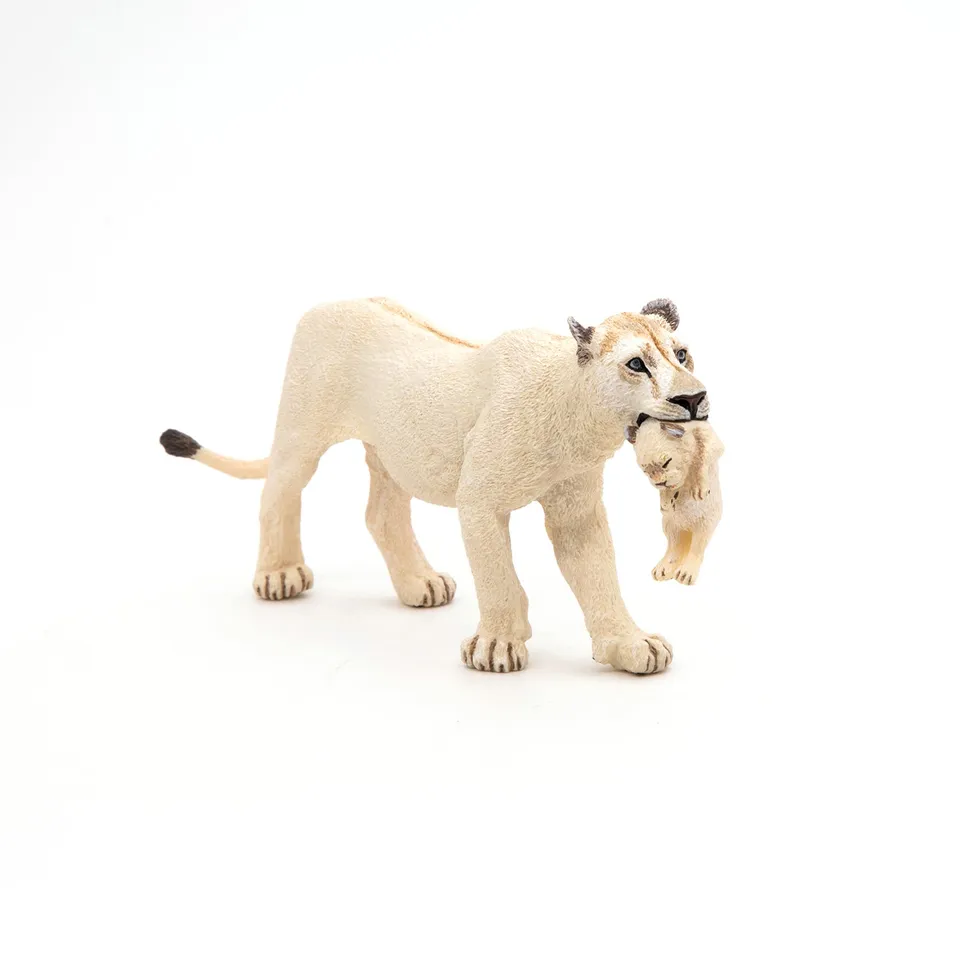 papo-wildlife-wei-e-l-win-mit-jungtier-figur image 1