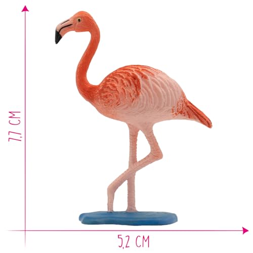 bullyland-bird-world-63715-flamingo-rosa-spielfigur-7-7-cm image 6