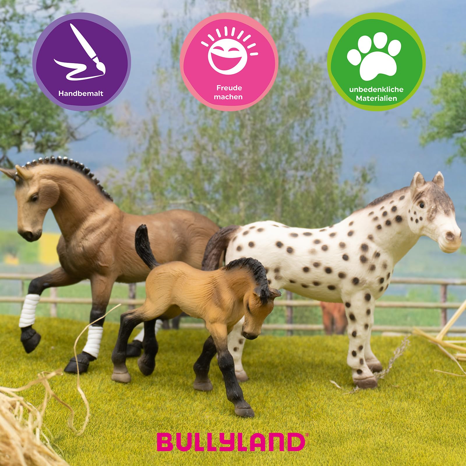 bullyland-paddock-trakehner-fohlen-braun-62680-pferdefigur-8-8cm image 5