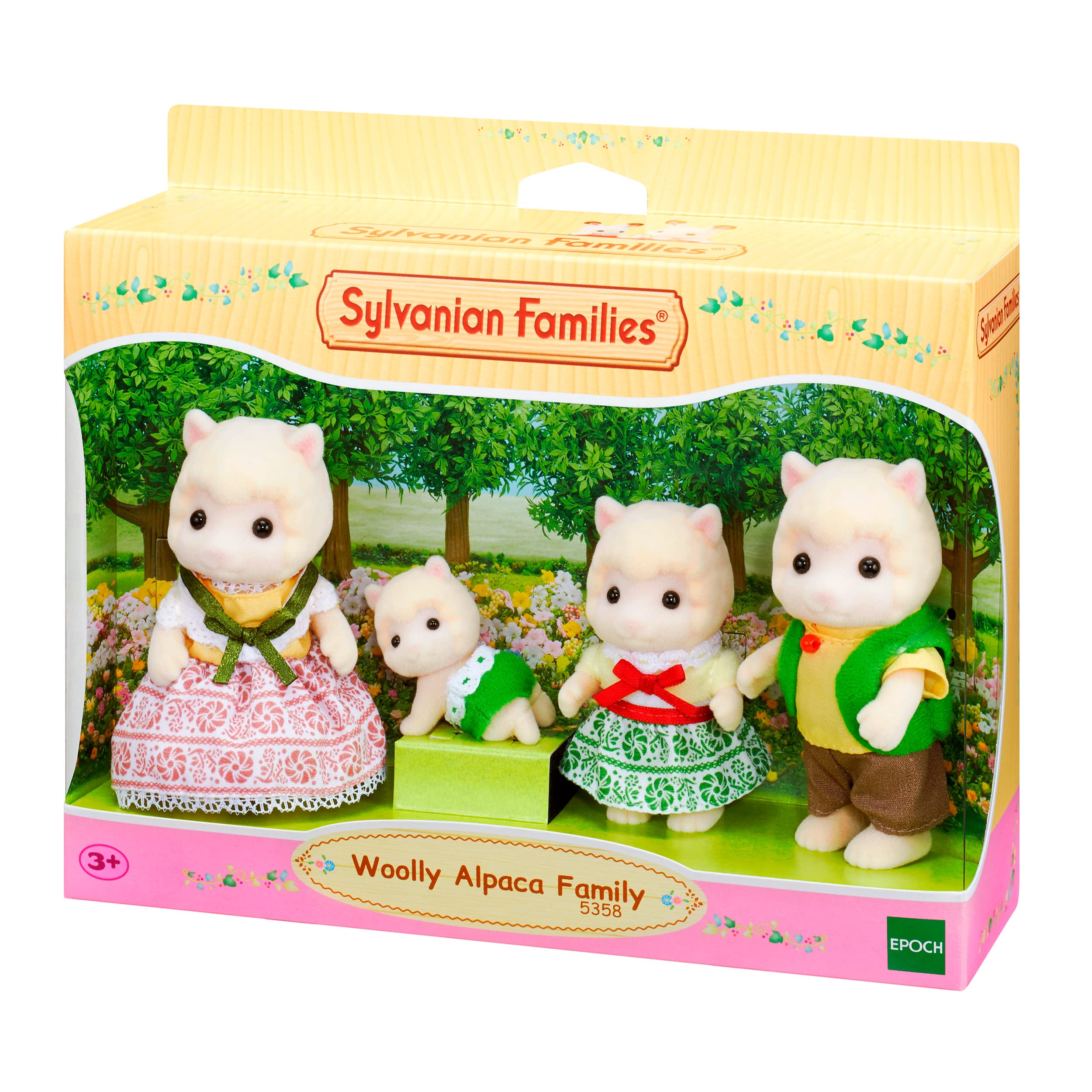 sylvanian-families-5358-alpaka-familie-figuren-4er-set-beweglich image 2