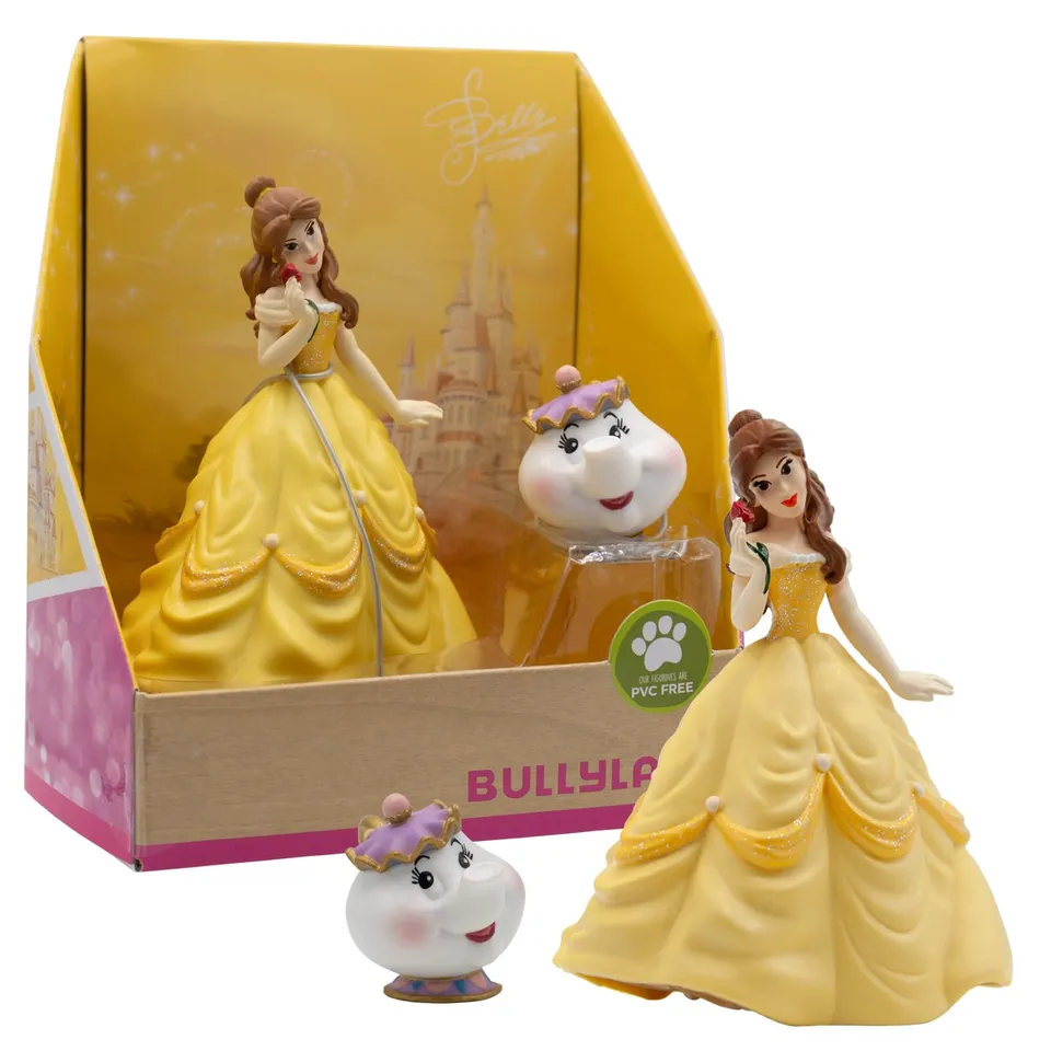 bullyland-disney-princess-belle-pottine-spielfiguren-set-13436 image 1