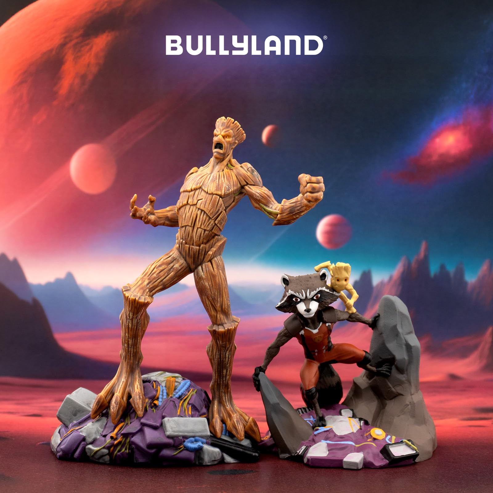 bullyland-marvel-groot-guardians-sammelfigur-13-cm-baum image 6