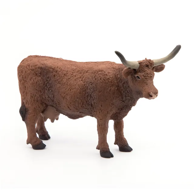 papo-farmyard-salers-kuh-figur-mahagoni image 1
