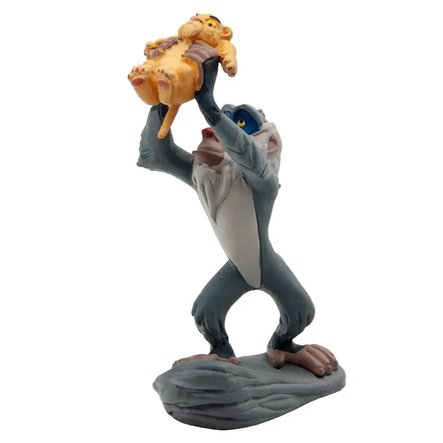 bullyland-disney-classic-12256-rafiki-mit-simba-figur-9-8-cm image 1