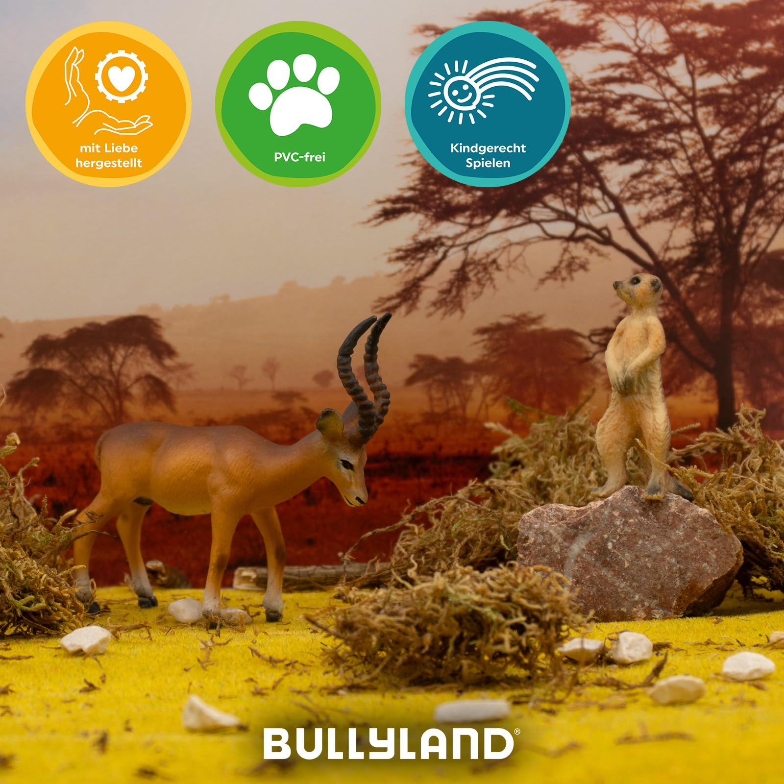 bullyland-64453-safari-erdm-nnchen-spielfigur-5-7-cm image 5
