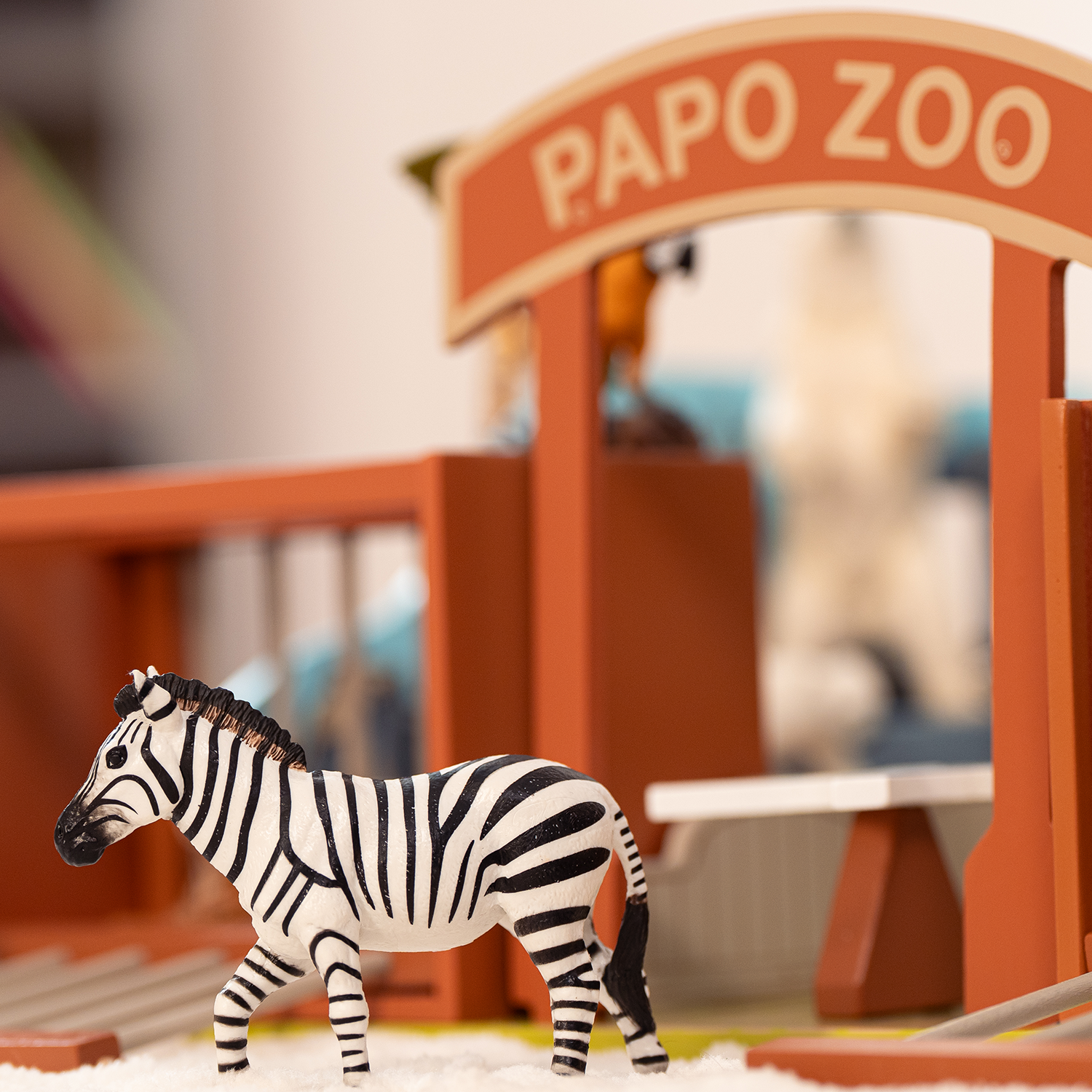 papo-wildlife-zebra-m-nnlich-tierfigur-savanne image 2
