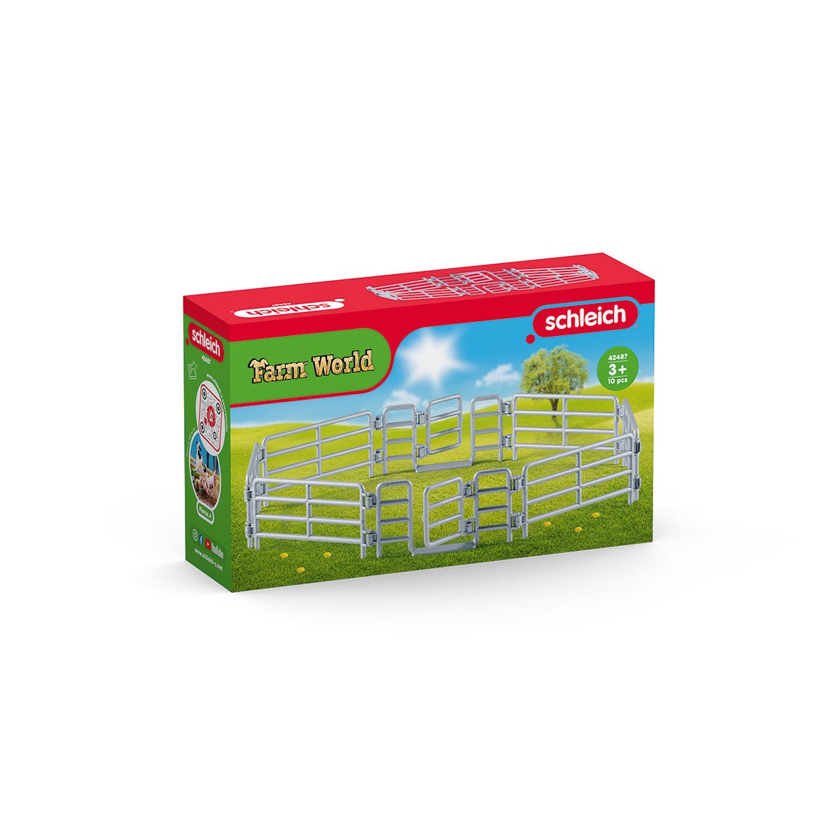 schleich-horse-club-42487-weidezaun-spielset-f-r-weidetiere image 4