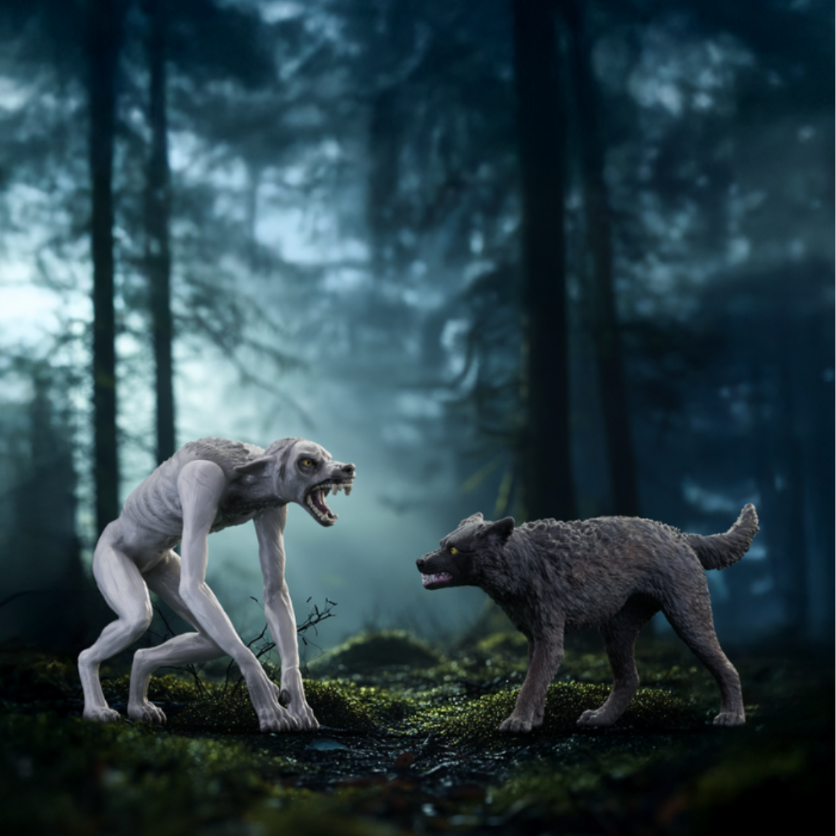 schleich-harry-potter-werwolf-vs-animagus-set-14906 image 2
