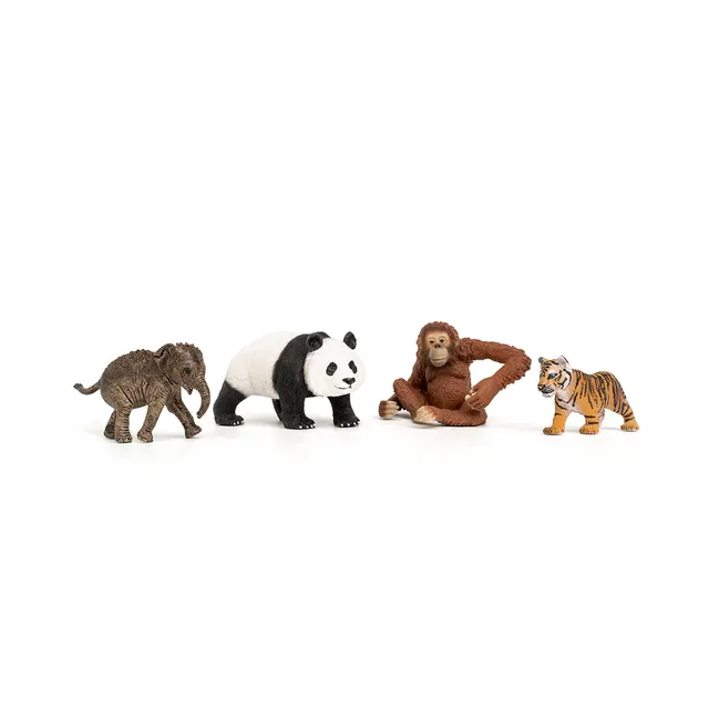 schleich-wild-life-starter-set-asien-tierfiguren-4-teilig image 1