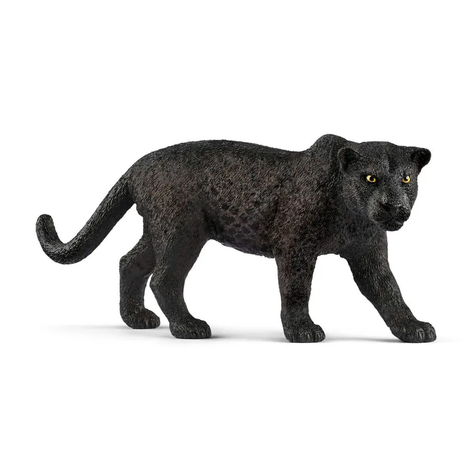 schleich-wild-life-schwarzer-panther-tierfigur-14774 image 1