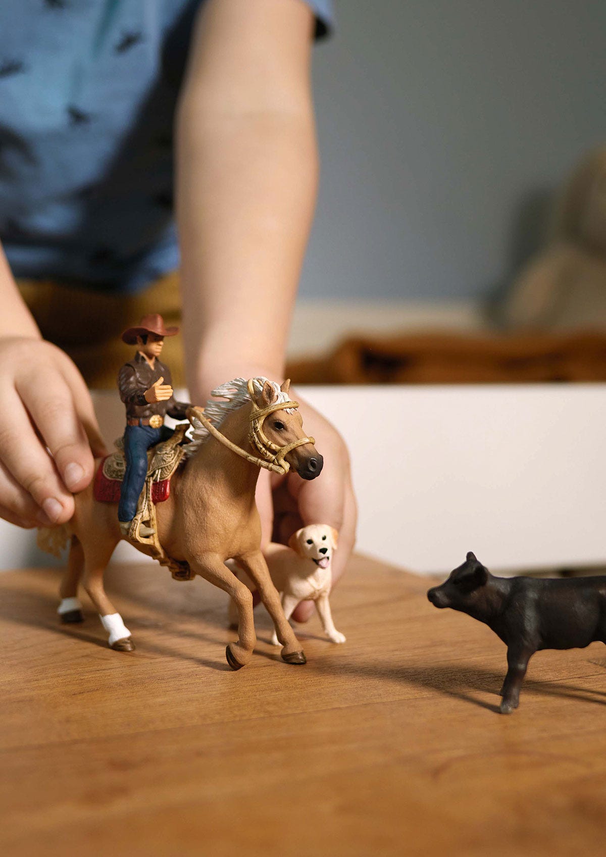 schleich-horse-club-westernreiten-set-42578 image 2