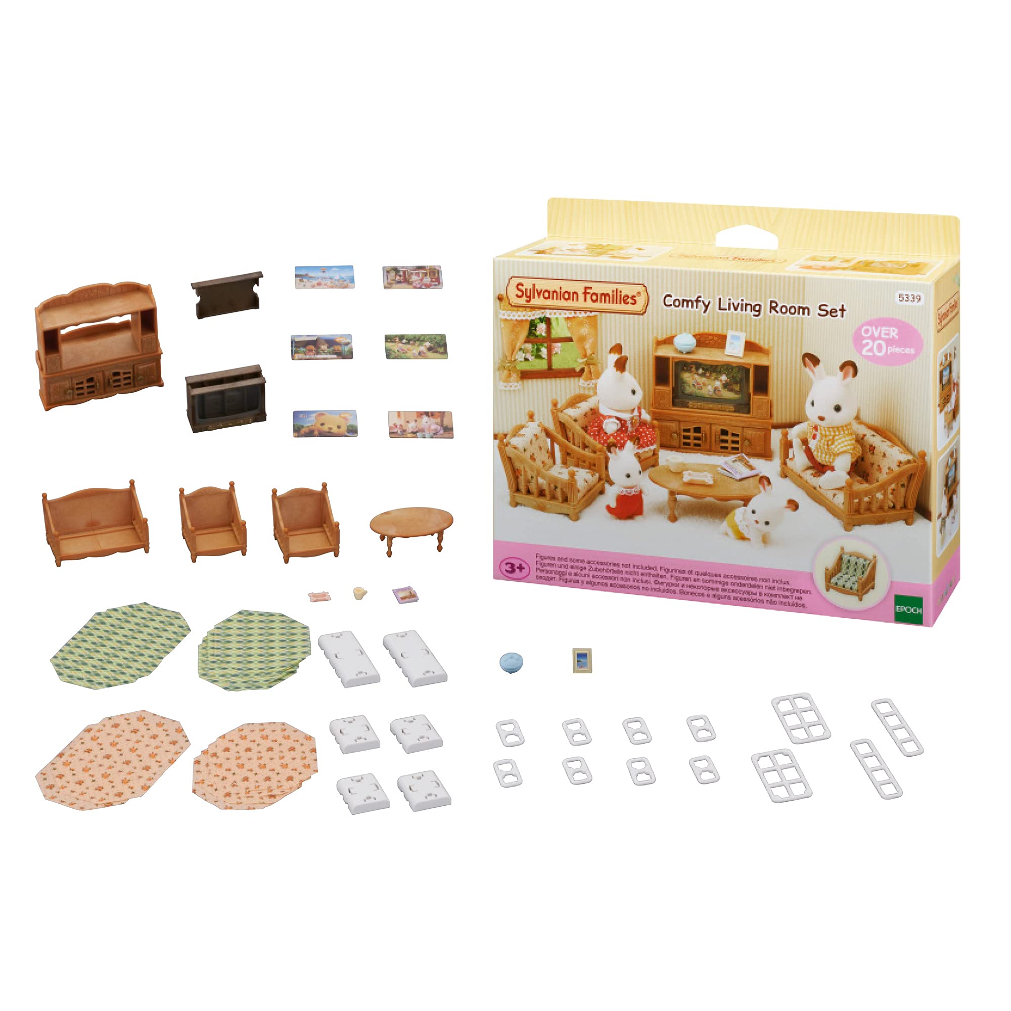 sylvanian-families-5339-landhaus-wohnzimmer-puppenhaus-m-bel image 2