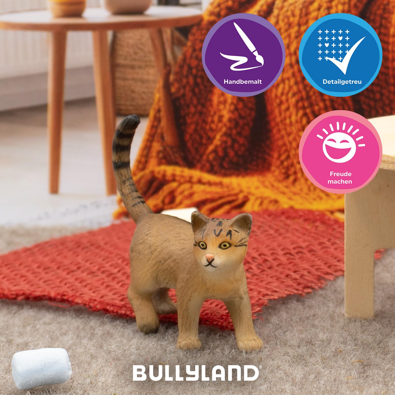 bullyland-forest-animals-wildkatze-66373-tierfigur-7-1-cm image 2