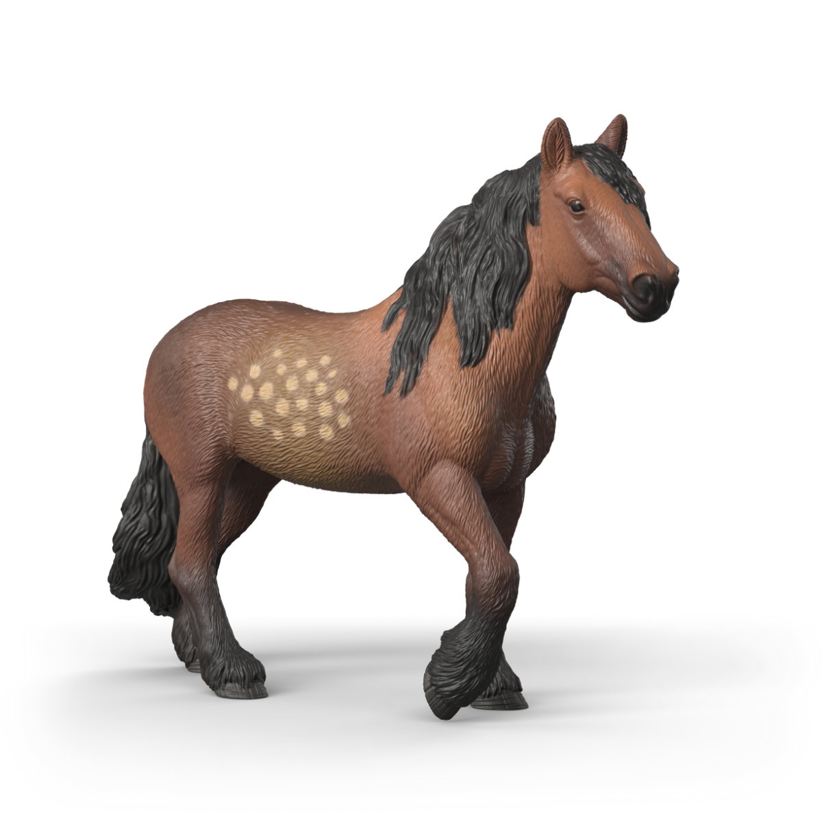 schleich-horse-club-nordschweden-kaltblut-stute-pferdefigur image 1